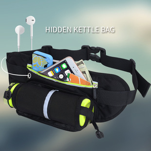 Cross-border hot selling outdoor sports waist bag close-fitting running mobile phone bag multi-function water bottle waist bag marathon equipment