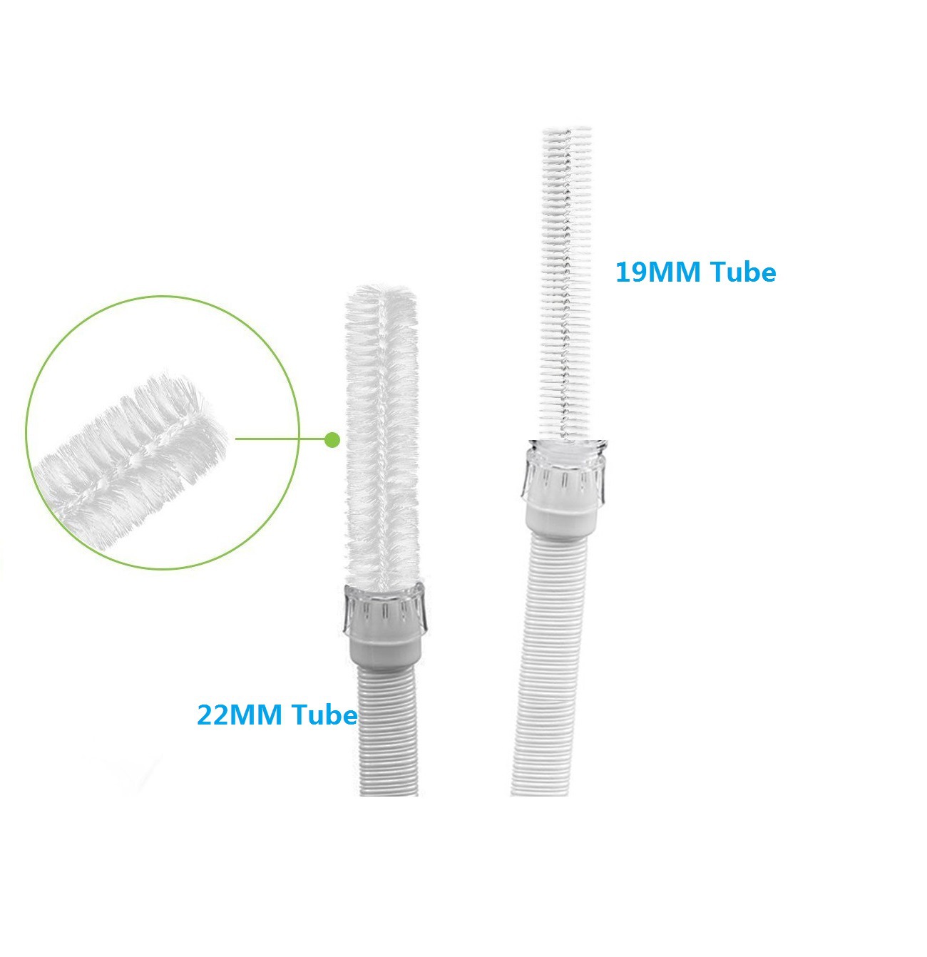 Cross-border Hot Sale Resmed Ventilator Pipe Brush Breathing Pipe Cleaning Brush for Resmed Mai Philips Call