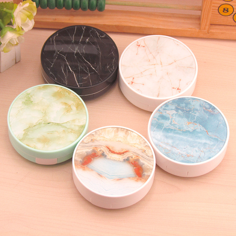 New marble contact lens box contact lens box contact lens box can be customized to map