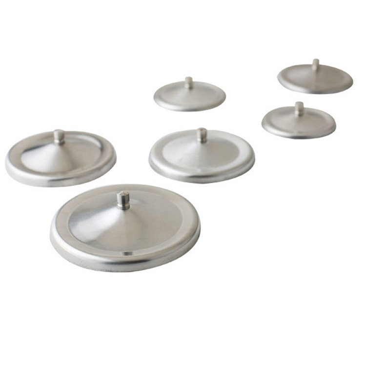 Factory spot supply corrosion pot cover household beautiful insulation cup cover stainless steel cup cover No. 3 diameter 10.3cm