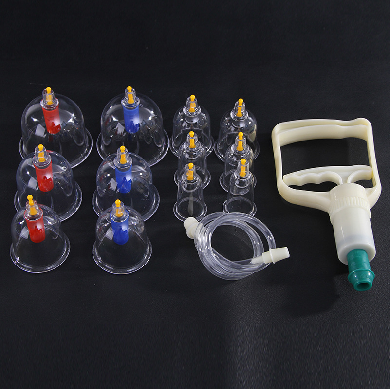 Factory direct supply 12 cans of household vacuum cupping machine Meridian exhaust type firearm set Wholesale
