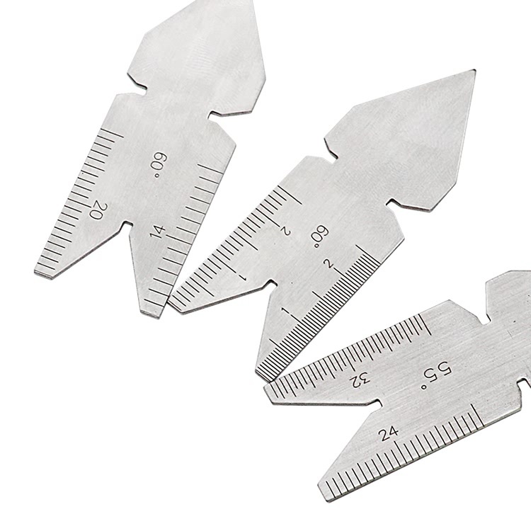 Center Gauge Center Gauge Metric 60 Deg Center Angle Template US Standard Thread Gauge 55 Deg