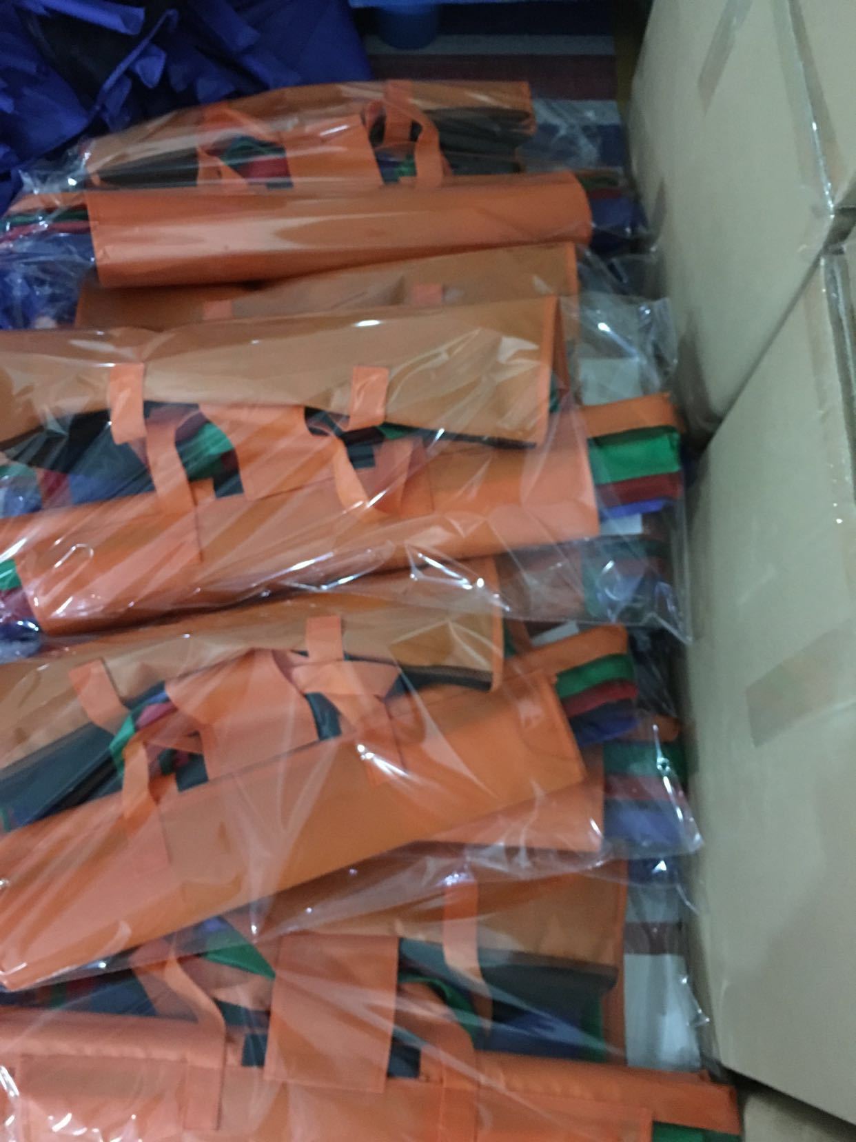 European and American Convenient Supermarket Trolley Shopping Bag Non-woven Insulation Storage Bag Large Ice Bag Shopping Bag Four in One