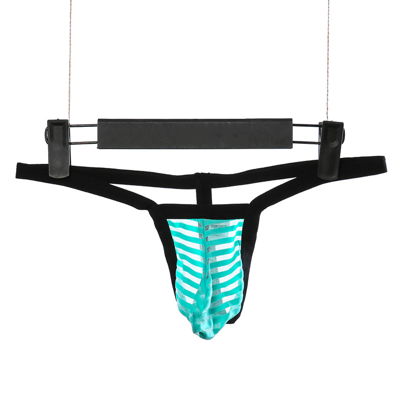A generation of men's thong low waist show ass T pants sexy underwear breathable Europe and the United States