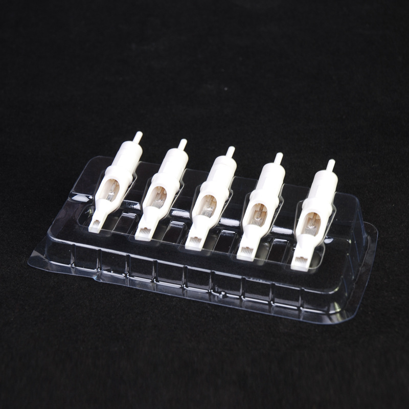Dragon Artists Equipment Tattoo Disposable Integrated Needle Rack Tattoo Needle Mouth Placement Bracket Pack of 50 Pieces