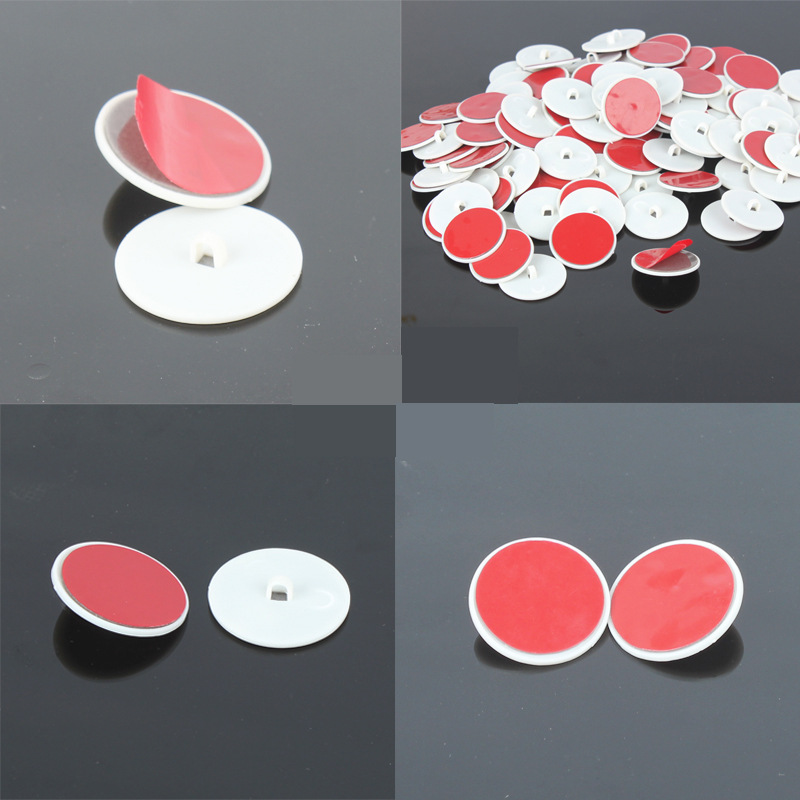 Ceiling hanging flag Hook double-sided adhesive poster pole hanging accessories 3cm sticky hook pop hanging flag sticky top small disc