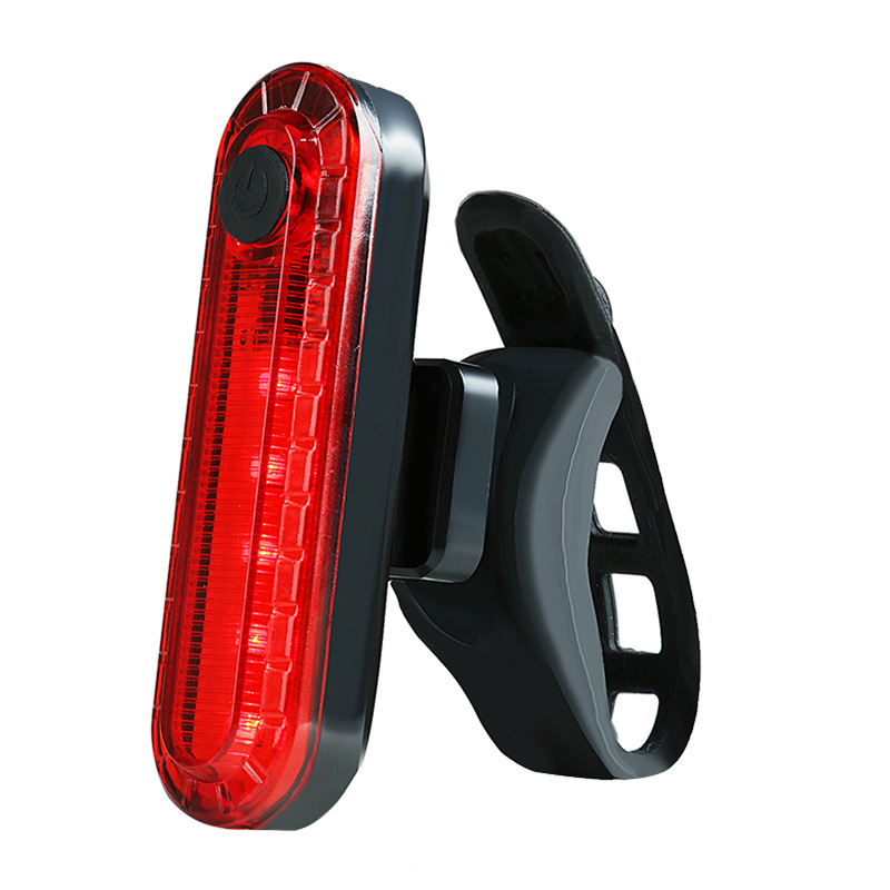 Bicycle tail light USB charging riding waterproof COB highlight warning 056 tail light mountain bike riding accessories