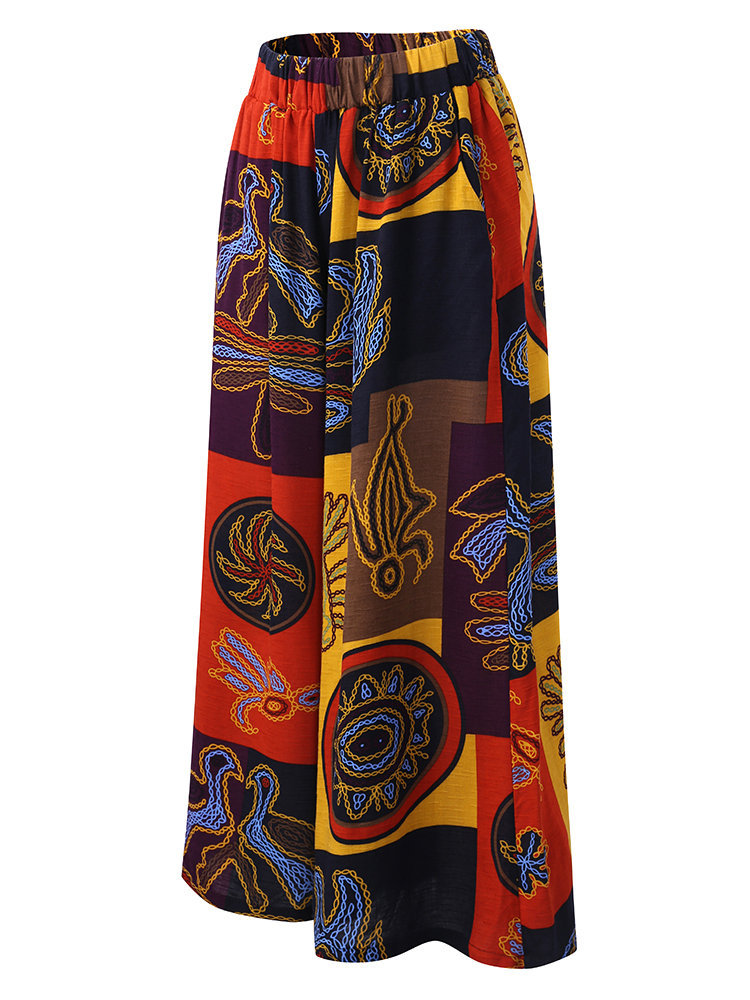 Autumn 2023 New Amazon AliExpress Explosions Ladies Loose Printed Casual Pants Spot