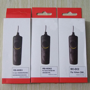 Factory Supply RS-60E3 RS-80N3 MC-DC2 RM-VPR1 SLR Digital Camera Remote Control shutter