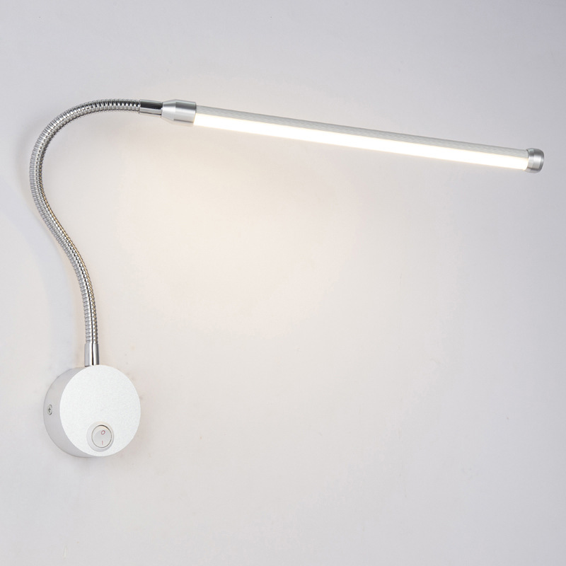 6W LED壁燈 臥室床頭燈 酒店客房裝飾燈 家用照明燈具 110V/220V