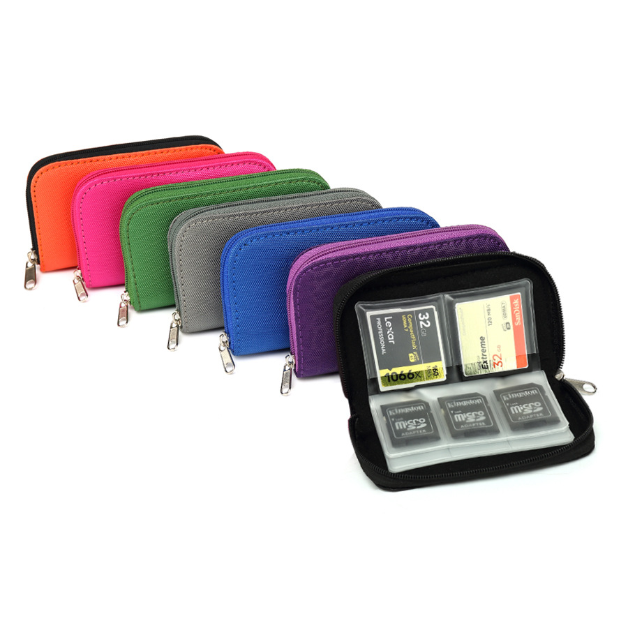 Wholesale 22-piece CF card bag mobile phone memory card bag camera sd storage card bag 5 yuan gift bag