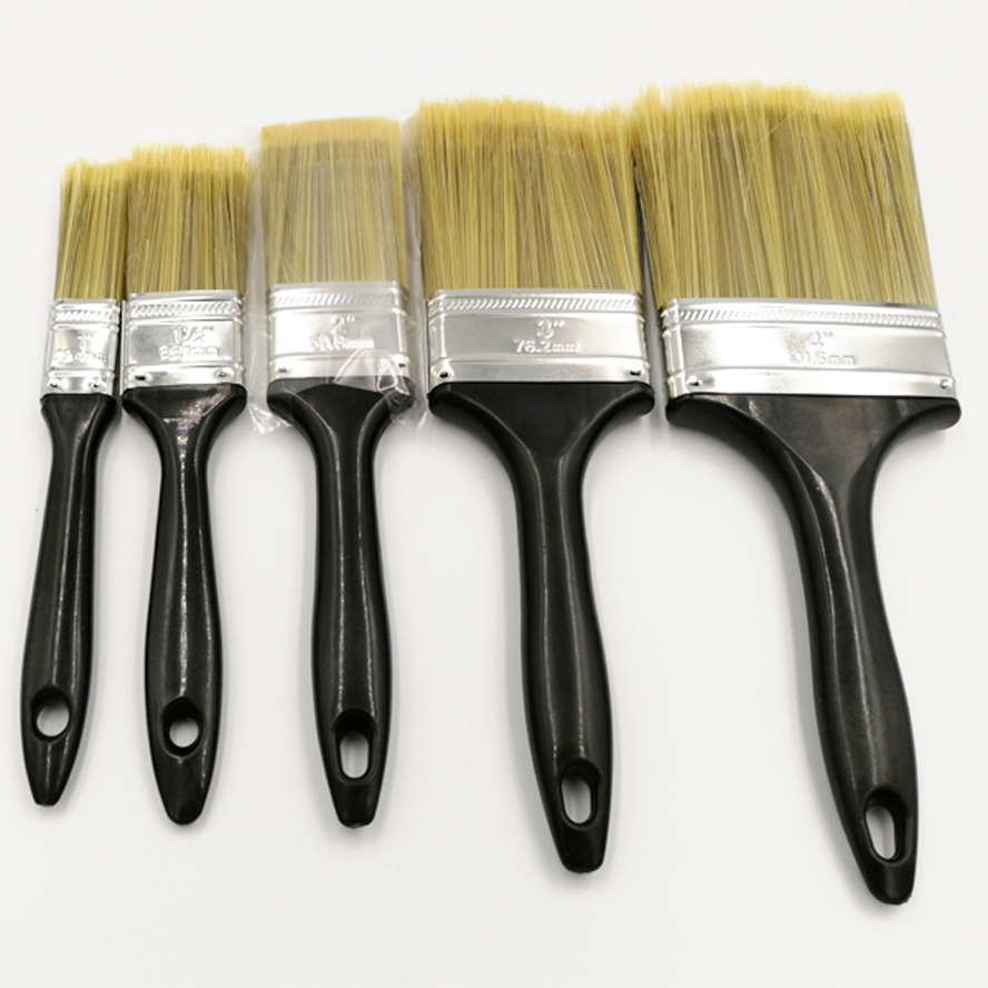 Cheap quality plastic handle paint tool paint brush