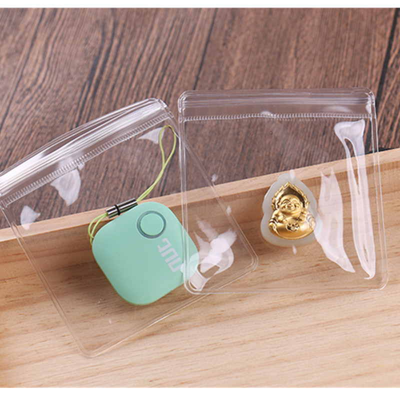Shenzhen PVC Self-sealing Bag 26 Silk 48 Silk Thickened Transparent Jewelry Packaging Bag Ring Necklace Jewelry Pocket