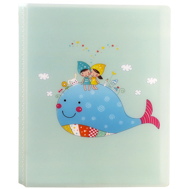 6 inch over-plastic small photo album This insert-style pp board over-plastic photos 52 pocket children's baby photo album