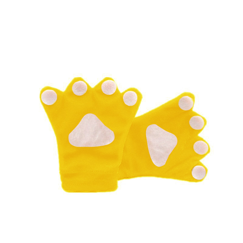 Children's Animal Stage Performance Clothing Matching Frog Rabbit Gloves Paws Vest Big Wolf Tiger Accessories