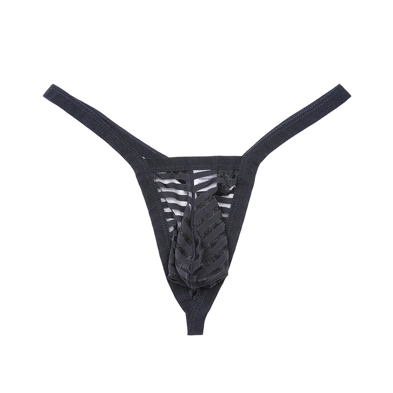 A generation of men's thong low waist show ass T pants sexy underwear breathable Europe and the United States