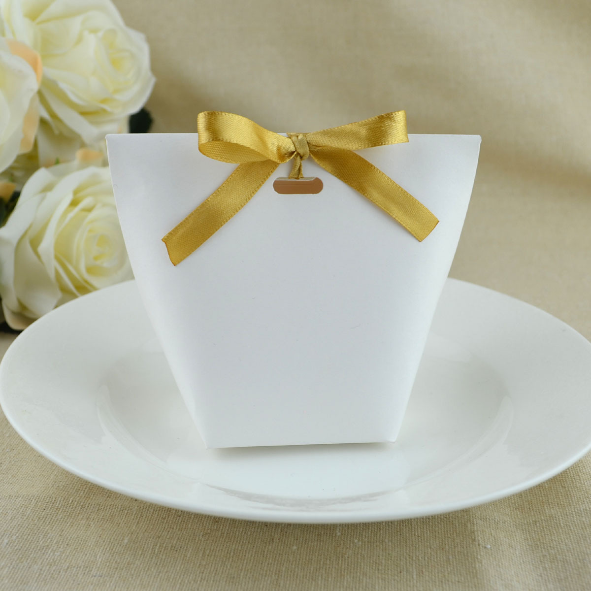 Small size DIY blank Kraft paper bag Mori candy bag wedding gift box packaging birthday party Kraft paper bag wholesale