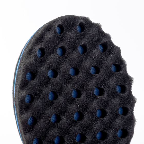 Oval Double Use Curly Hair Sponge Shaped Hair Hair Sponge Brush