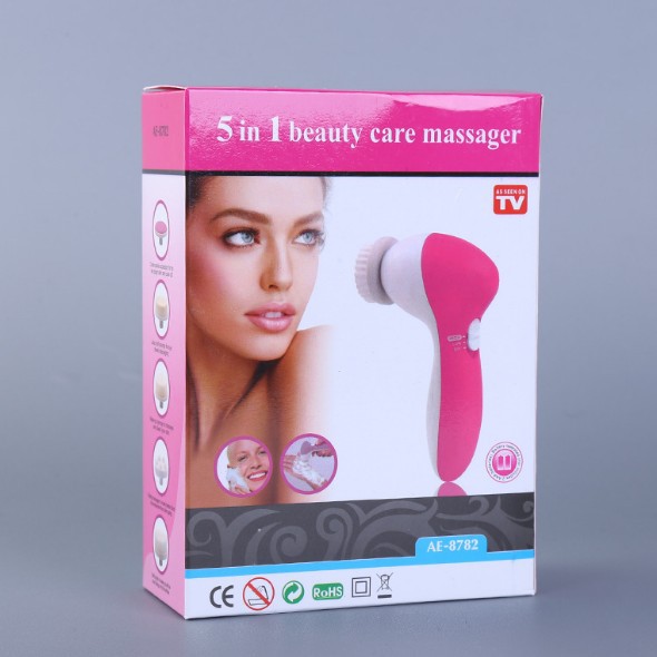 Five-in-one face washing machine household cleansing instrument beauty instrument face washing artifact pore cleaner electric face washing brush gift
