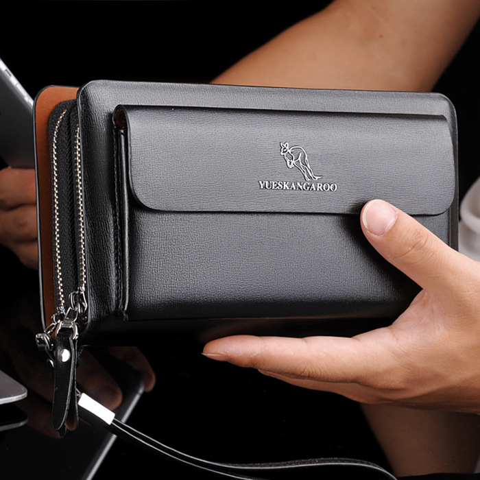 Handbag Men's Clutch Bag Men's Bag Fashion Korean Style Clamp Bag Fashion Foreign Trade