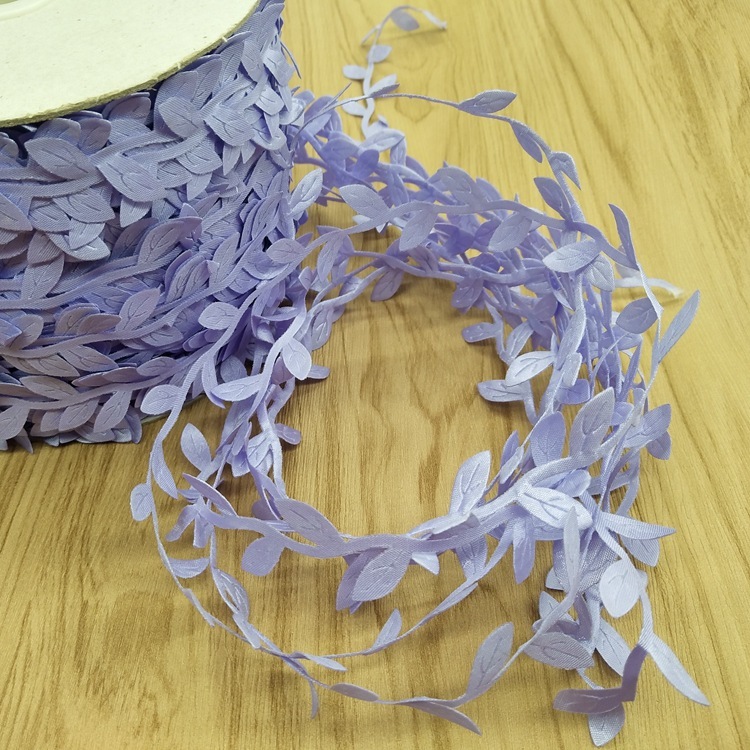 5mの長い花輪は藤の葉の手作りのdiyの頭飾りの柳の布の葉の緑色のシミュレーションの花の藤の葉を模倣します。|undefined