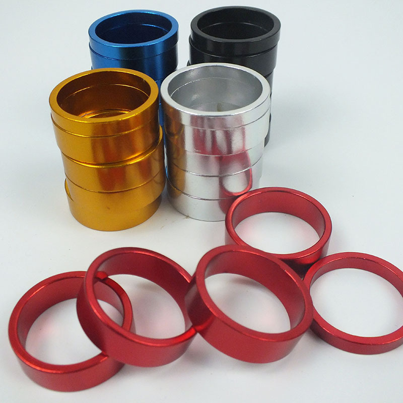 Mountain Bike Highway Dead Flying Front Fork Washer Aluminum Alloy Washer Color Washer Front Fork Bowl Set Gasket