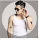 Men's vest manufacturers sell elastic breathable bodybuilding hurdles wholesale slim spell a lot of 9.9 supply