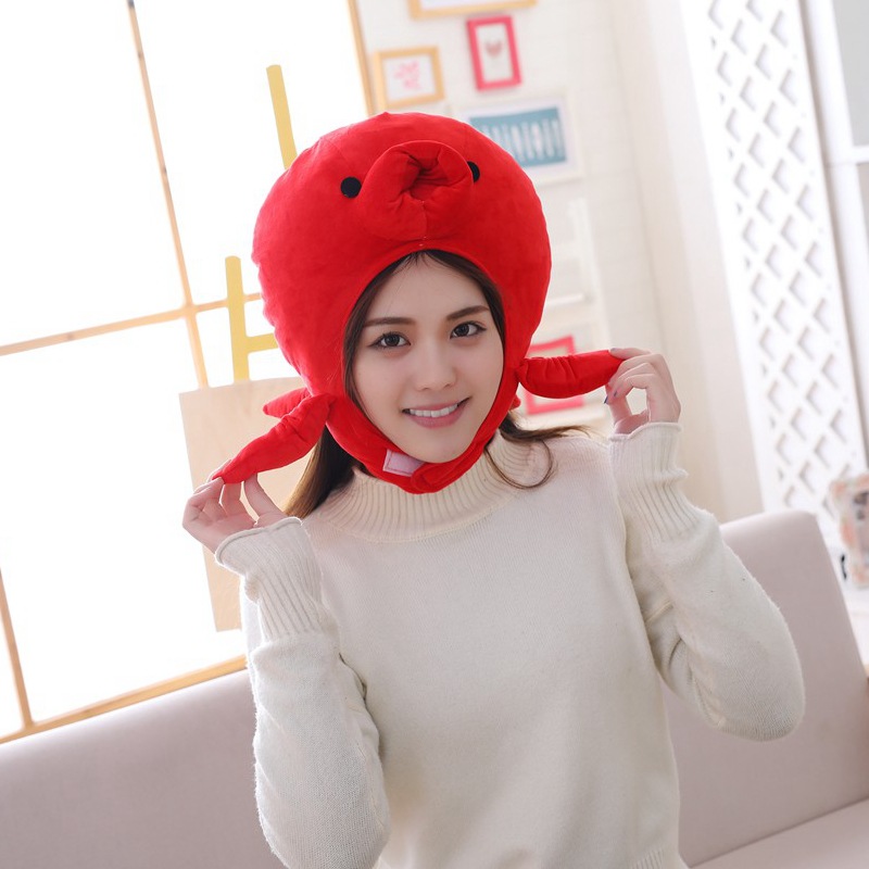 red-octopus-hat-mask-photography-props-cartoon-plush-toy-performance-props-comfortable-soft-for-kids-adults red-octopus-hat-mask-photography-props-cartoon-plush-toy-performance-props-comfortable-soft-for-kids-adults