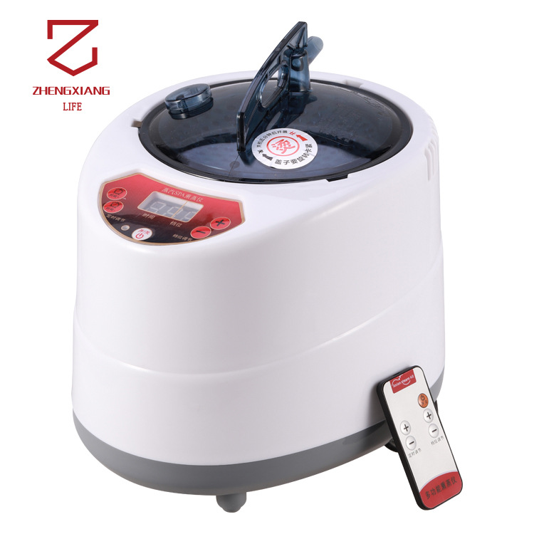 Eryuan sauna steam machine medicine fumigation machine steaming whole body fumigation machine foot bath barrel foot steamer sauna room 2.0 litres