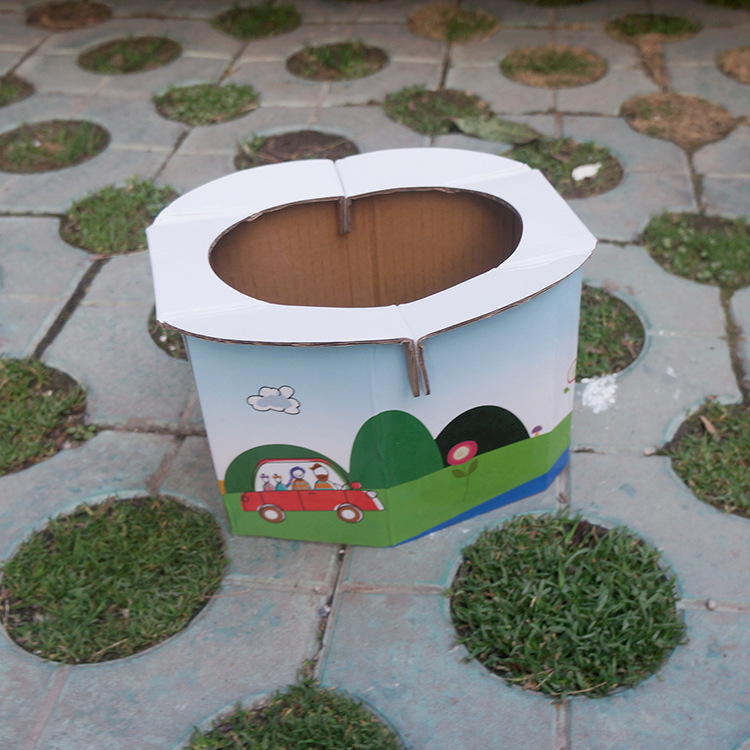 New children's portable toilet baby car travel folding toilet boys and girls small potty