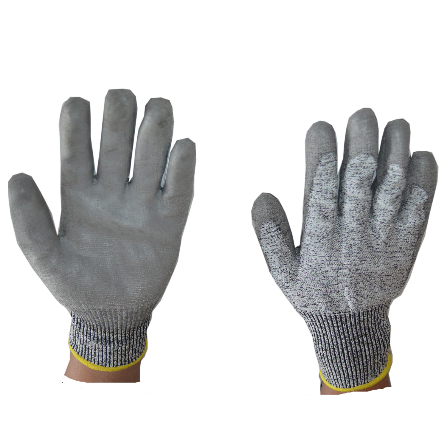 Spot Grade 5 anti-cutting wear-resistant and dustproof gloves environmental protection Ding Qing dipping gloves handling felling anti-acupuncture gloves
