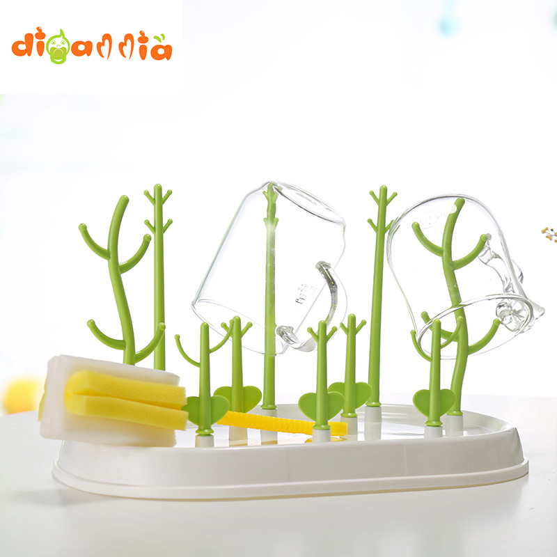 Baby product manufacturer new tree-shaped detachable bottle holder for infants and young children cross-border
