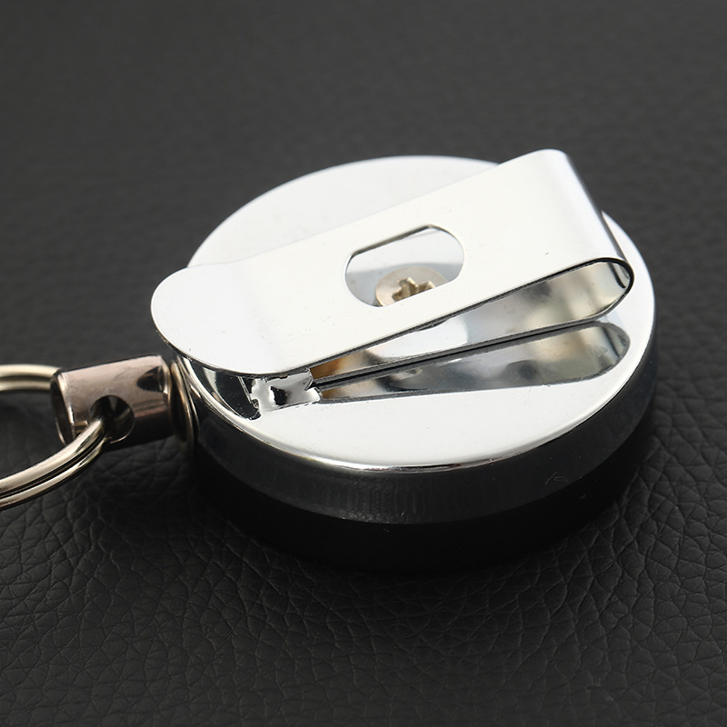Выдвижной чехол для ручки Creative Easy Pull Chain брелок для ключей Анти-потерянный Противоугонный чехол для силиконовой ручки с пряжкой для проволочного троса