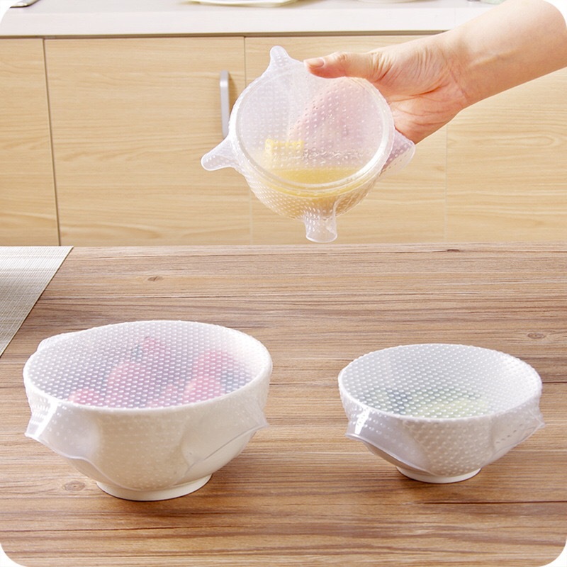 Factory Direct supply silicone food plastic wrap silicone plastic wrap wholesale vegetable and fruit refrigerator sealed fresh cover
