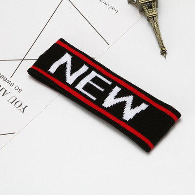 Korean style children's running sports hair band wristband suit boys and girls personality hip hop headdress performance headband fashion