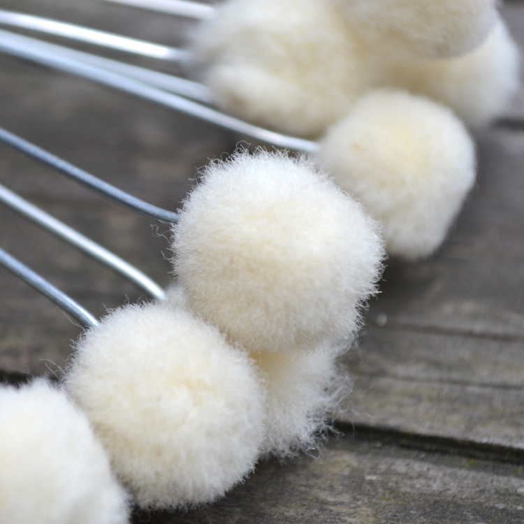 Leather art leather diy leather tools leather dyeing coating alcohol dye oily dye wool ball brush