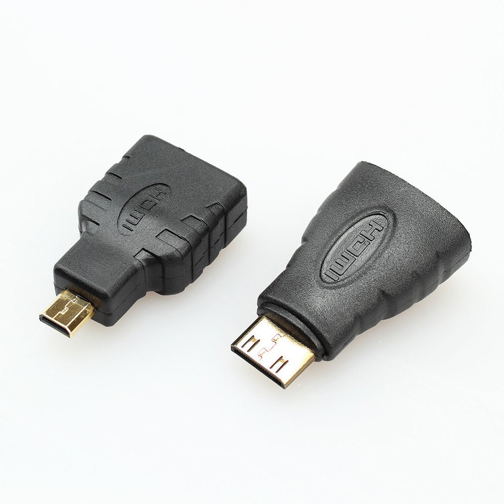HDMI to HDMI HD adapter cable 1.4 Three-in-one Mini HDMI Micro HDMI interface 1080p