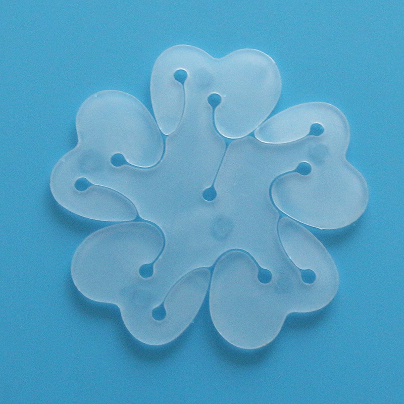 Wholesale balloon accessories plum blossom card holder wedding room decoration flower-shaped balloon clip new five-in-one