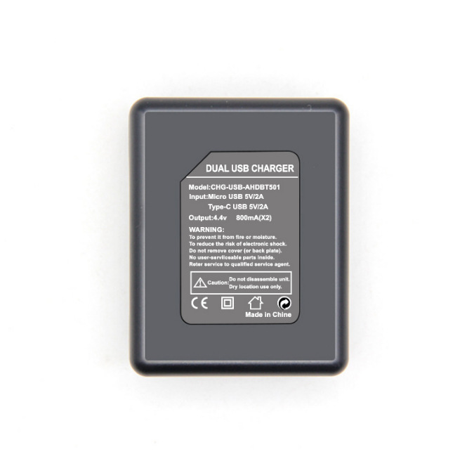 Applicable to gopro hero 5 dual charger AHDBT-501 battery dual charger gopro accessories