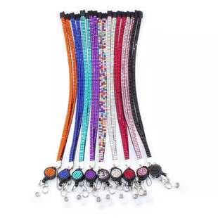 Point drill easy pull buckle easy pull buckle lanyard exhibition lanyard neck mobile phone lanyard stick drill easy pull buckle lanyard
