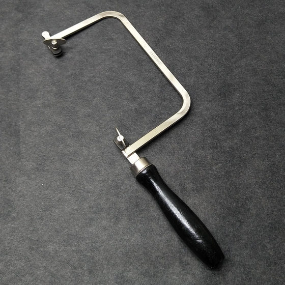 Black Handle Hand Saw Bow Saw Blade Jig Saw Blade Small Pull Saw Mini Wire Saw U Wire Saw DIY Model Saw