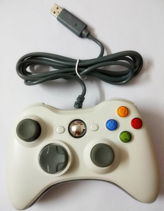 Xbox360 有線 PC ゲーム コントローラー USB インターフェイス デュアル振動コンピューター ゲーム用メーカーからの直接販売|undefined