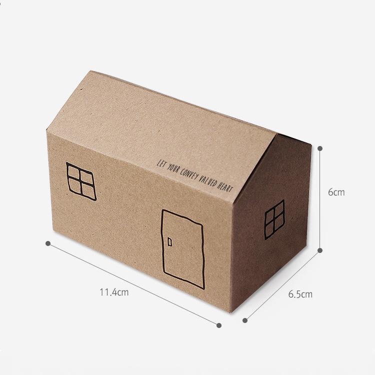 AliExpress small house gift box spot baking packaging all kinds of company Shopping Mall activities special delivery folding packaging box