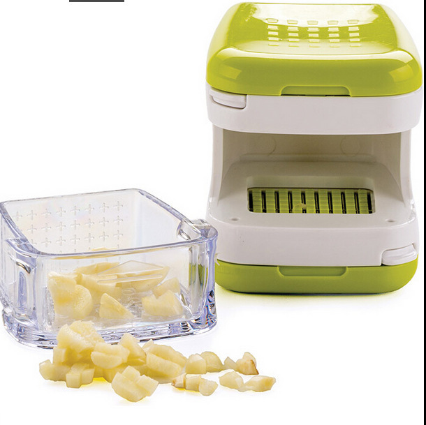 Garlic Cube Garlic cutter two-side Press Garlic cutter mini vegetable cutter Garlic cutter