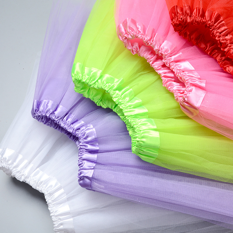 New Style Dance Skirt Girl's Skirt European and American Mesh Skirt Children's Skirt tutu Skirt Ballet Puff Skirt