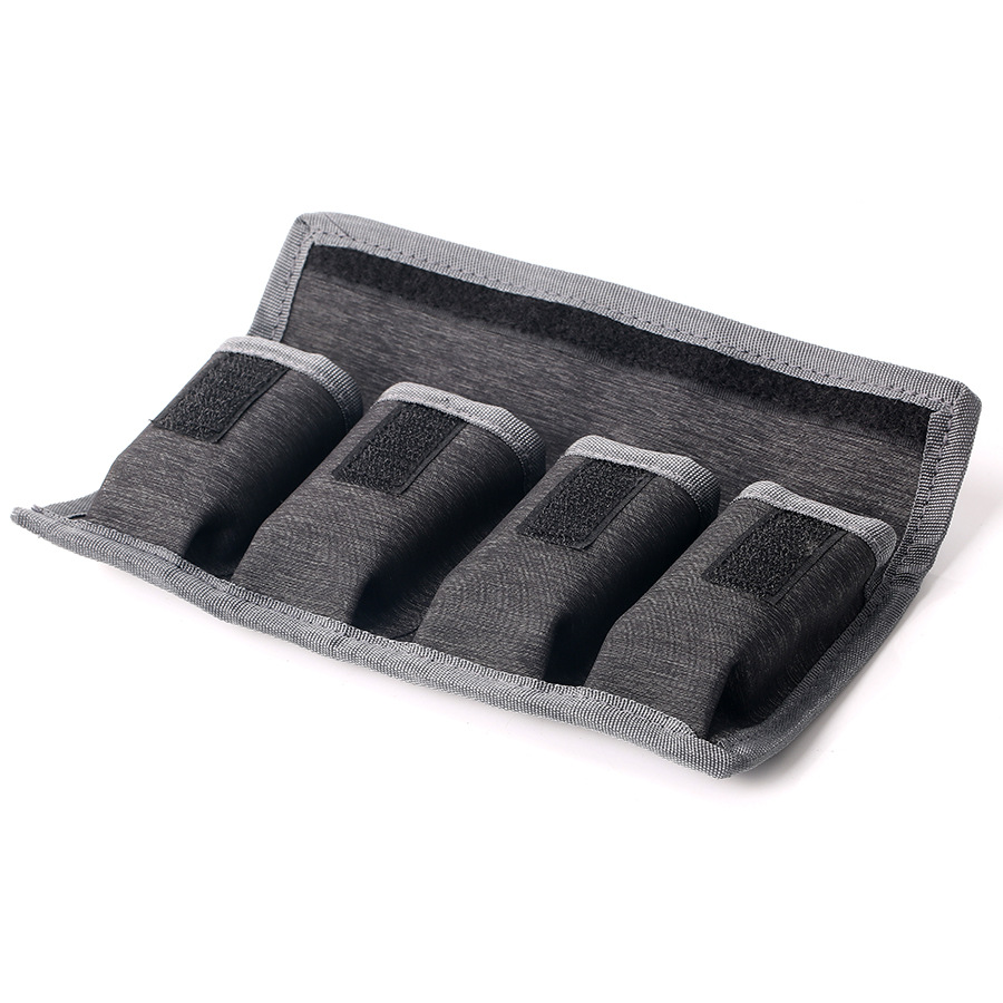 Walking donkey creative waterproof digital battery storage bag SLR camera battery bag AA dry battery lithium battery cloth bag