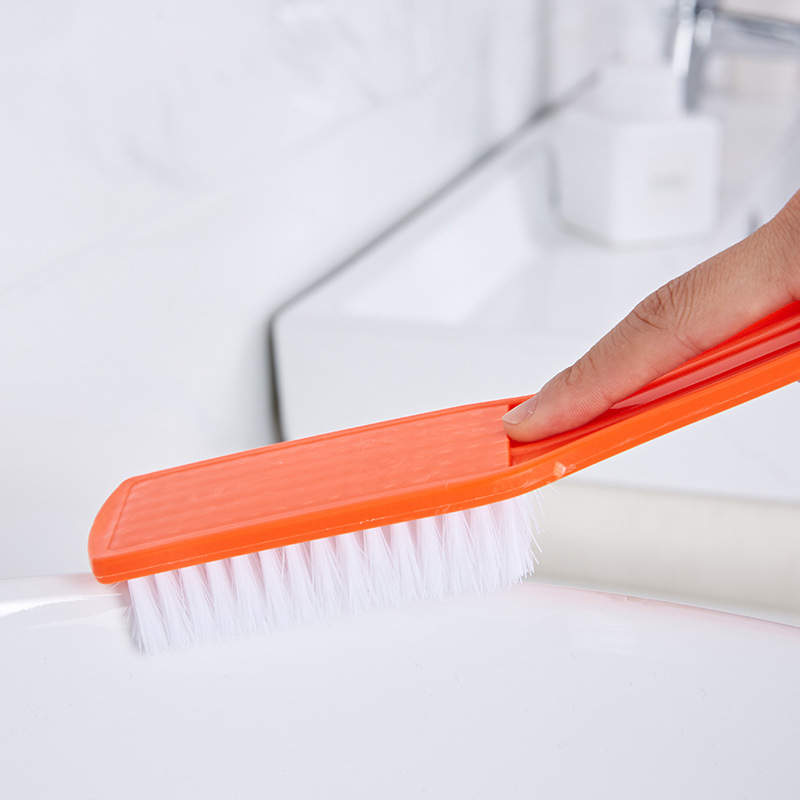 Factory direct home multi-functional high-quality shoe brush long handle soft hair clothing cleaning brush plastic brush 2 yuan supply
