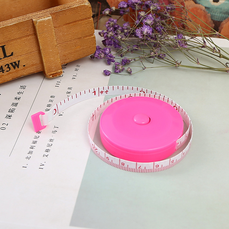 Automatic Retractable 1.5 m Tape Measure Cartoon Mini Soft Ruler Household Measuring Clothes Kt Cat Ruler