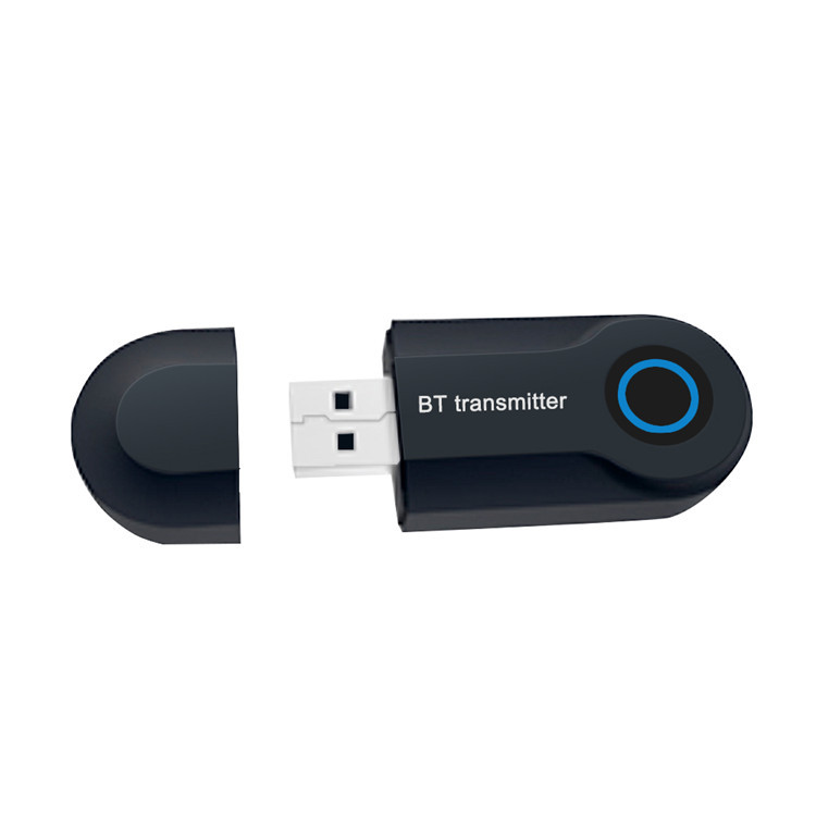 Bluetooth transmitter desktop computer TV audio to wireless mini 3.5mm stereo adapter 4.0 drive-free