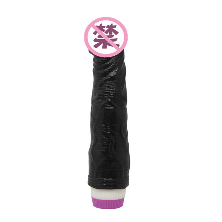 Baile xiongba single shock stick simulation penis male Root reverse mold massager female masturbation stick female vibrator